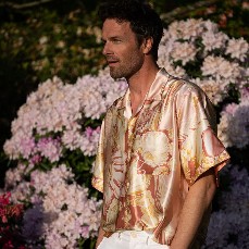 Printed Silk Shirt